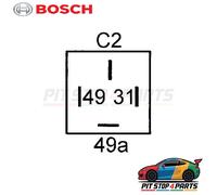 For Audi 80 Flasher Unit Bosch 0335200041 Premium High Performance 1991-1994