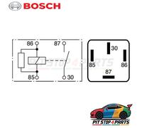 For Audi 80 Relay Bosch 0986332002 Premium Durable High Performance 1991-1994