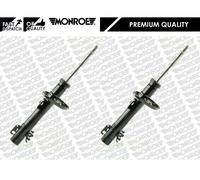 FOR AUDI A1 VW POLO 2009-2014 MONROE FRONT LEFT AND RIGHT GAS SHOCK ABSORBERS