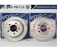 Meyle Brake Disc 1835211094/PD Front PD Coated 312mm Pair for Audi A3 2.0 TDi TFSI Quattro