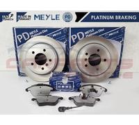 Meyle Brake Disc 1835211094/PD Front PD Coated 312mm Pair for Audi A3 2.0 TDi TFSI Quattro