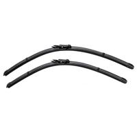 For Audi A3 2003-2013 Windscreen Wiper Blades Front Set 24" 19" | Front Set of 2, Pinch Tab Fitting, High Elastic Durable Rubber, Easy Installation, 1 Year Warranty