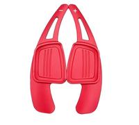 For Audi A3 A4 A5 A6 B9 Q7 TT TTS Steering Wheel Shift Paddle Shifter 2Pcs Red Black Silver Blue(Red)