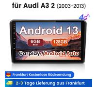 For Audi A3 S3 8P 8" Android Octa Core 6+128GB Car Radio Stereo GPS Sat Nav DAB+