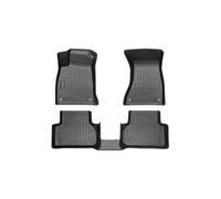 For Audi A4 2017-2025 TPE Floor Mats Trunk Mat All Weather Boot Liners Backrest(3PCS Set)