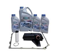 FOR AUDI A4/A5/A6/A7/S4/S5/ 0B5 DL501 7 SPEED DSG AUTOMATIC TRANSMISSION GEARBOX RAVENOL DCT OIL 7 LITRES FILTER GEARBOX SERVICE KIT