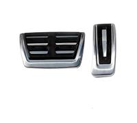 For Audi A4 B8 S4 RS4 A6 C7 For Avant A7 A8 H4 A5 S5 RS5 8T Q3 Q5 SQ5 8R Car Accelerator Brake Footrest Pedals Kit Cover car pedal cover(AT 2pcs)