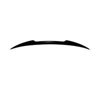 For Audi A4 S4 B9 2017-2024 M4 Car Tail Wing Fixed Wind Spoiler Rear Modified Decoration Vehicle Stability Decoration(Gloss Black)