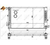 FOR AUDI A6 4B 2.4 97 to 05 5 Speed MTM Radiator 4B0121251F 4B0121251K