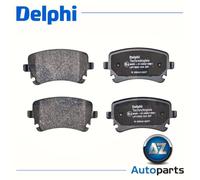 Brake pads Low-Metallic LP1920 DELPHI for BENTLEY AUDI VW