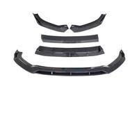 For Audi For A3 For S3 2016 2017 2018 2019 Front Bumper Lip Chin Guard Decoration Styling Accessories Modified(Fiber Look)