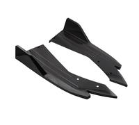 For Audi For A4 For A5 For A6 RS5 RS6 TT B7 B8 B6 B9 8P 8V 8y 2PCS Rear Bumper Lip Diffuser Splitter Canard Front Spoiler Body Kit(Black)