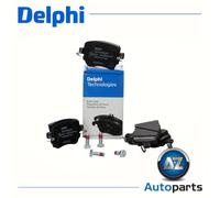Delphi Rear Brake Pads LP2709, Genuine Low-Metallic, Fits Audi/Seat/Skoda/VW