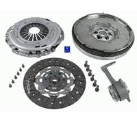 For Audi Seat Skoda VW 1.9 2.0 2005-2013 SACHS Clutch Kit+CSC+DuelMassFlyWheel