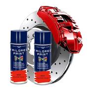 For Audi X2 Gloss Red Heat Resistant Aerosol Spray Brake Caliper Paint