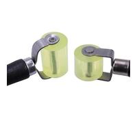 For Audio Sound Insulation Sponge Roller Push Wheel Stop the Vibration Plate Construction Compaction Interior Tools(L)