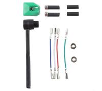 For Audio-Technica AT-VMN95E Replacement Stylus Needle With Aluminum Handle Oval Tip Compatible For AT-LP120X-USB Record Player Turntable Vinyl Phonograph Includes Brush Screws Cartridge Cables
