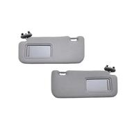 For Auris For Corolla 2008 2009-2013 Car Interior Sun Visor With Mirror Grey Beige Sun Shade Left Right Driver Passenger Side Car Sunvisor(Grey Pair)