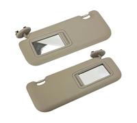 For Auris For Corolla 2010-2013 Gray Beige Sunvisor Driver Passenger Side Car Sun VisorCar Interior Sun Shade With Mirror