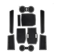 For Austral E-Tech For Hybrid 2022 2023 Door Groove Mat Car Anti-slip Rubber Gate Slot Pads Accessories Car Anti-slip Mats(Bianco)