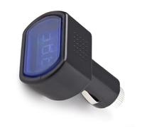 For automotive Digital Voltmeter with LED Display for 12V and 24V Battery Monitoring in Passenger Cars Commercial Vehicles and Trailers
