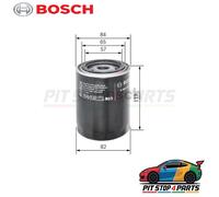 For Automotive Oil Filter Bosch 0986452000 119 mm High Efficiency Replacement