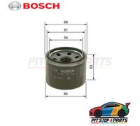 For Automotive Oil Filter Bosch F026407050 53 mm High Efficiency Replacement