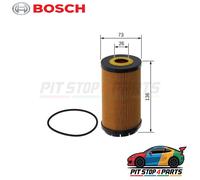 For Automotive Oil Filter Bosch F026407344 136 mm High Efficiency Replacement