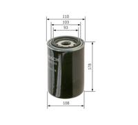 For Automotive Part Oil Filter Bosch 0451301207 High Efficiency Replacement