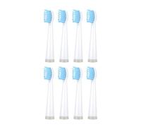 for AUX A11 Electric Toothbrush Replacement Heads Compatible for UPHYLIAN/KONKA/PHYLIAN Soft Brush Bristles Nozzles(8PCS White)