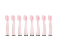 for AUX A11 Electric Toothbrush Replacement Heads Compatible for UPHYLIAN/KONKA/PHYLIAN Soft Brush Bristles Nozzles(8PCS Pink)