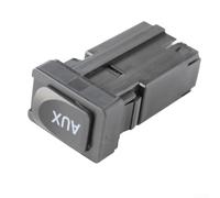 For AUX Audio Interface Adapter 86190-02020, Car Stereo Aux Input Socket Compatible With For Tundra For Tacoma For Highlander For Sienna For Camry For 4Runner For Prius