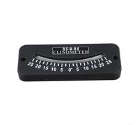 for avalanche Danger Slope Meter for Skiing - ABS Inclinometer for trail Pitch Locator Heel Tool Black 7cm(25-0-25)