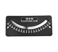 for Avalanche Danger Slope Meter Trail Inclinometer 10 Pack Avalanche Danger Suitable for Outdoor Easy to Carry Due to Differences Between Different Monitors (45-0-45)