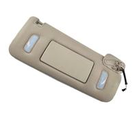For Avalanche, Silverado 1500/Classic, Suburban 1500/2500, Tah0e 2007-2014 Left/Right Side Car Sun Visor with Mirror Light 22850310(Beige Left)