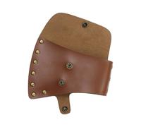for Axe Head | Portable PU Leather Cover | Multifunctional Soft with Metal | Protective Supplies for Camping Tools