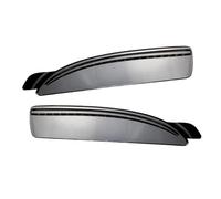 For Axela For Atenza For Sedan 2pcs Rear Bumper Reflector Light Left Right Side Marker Lamp OEM D350-51-5M0C D35-0515M0E Rear Brake Lights Tail lights(Black Lens)
