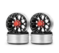 For Axial For SCX10 For Tamiya CC01 D90 D110 For TRX4 For TRX6 1/10 4PCS 1.9inch Metal Beadlock Wheels Rims RC Car Upgrade Parts Parts