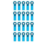 For Axial For Scx10 For Tamiya Cc01 For Yk4102 1/10 Rc Crawler Car Metal Cw M3 Link Tie Rod End Ball Joint Ends 10/20Pcs Upgrade Parts Rc Drift Cars Parts