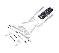 For Axial For Scx10 I Ii 90046 90047 1/10 Rc Crawler Car Twin I-Beam 2Wd Pre-Runner Aluminum Suspension Conversion Kit Axle Upgrade Parts Rc Drift Cars Parts
