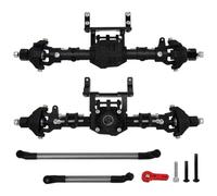 For Axial For SCX10 II 90046 90047 1/10 Plastic Housing Front Rear Differential Axle With Servo Mount RC Crawler Car Upgrade Parts RC Spare Parts