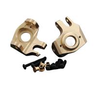 For Axial For SCX10 II AR44 90046 90047 1/10 Rc Car Brass Axle Counter Weight Set Steering Knuckles Carriers Differential Cover Parts Accessories