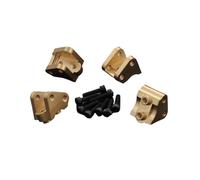 For Axial For SCX10 II AR44 90046 90047 1/10 Rc Car Brass Axle Counter Weight Set Steering Knuckles Carriers Differential Cover Parts Accessories
