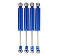 For Axial For SCX10 II RBX10 For Wraith For TRX4 For Redcat 1/10 4PCS 70/80/90/100/110mm Built-in For Spring Shock Absorber Damper RC Car Parts RC Car Shock Absorber(Blue,110mm)