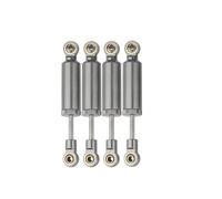For Axial For SCX10 II RBX10 For Wraith For TRX4 For Redcat 1/10 4PCS 70/80/90/100/110mm Built-in For Spring Shock Absorber Damper RC Car Parts RC Car Shock Absorber(Gray,70mm)