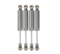For Axial For SCX10 II RBX10 For Wraith For TRX4 For Redcat 1/10 4PCS 70/80/90/100/110mm Built-in For Spring Shock Absorber Damper RC Car Parts RC Car Shock Absorber(Gray,100mm)