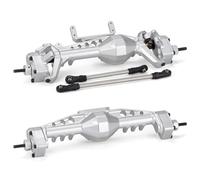 For Axial For SCX10 III AR45 For LCG 1/10 CNC Aluminum Offset Pumpkin Portal Axle With Servo Mounts Chassis RC Crawler Repair RC Spare Parts