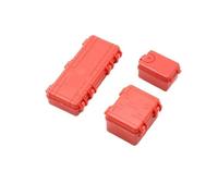 For Axial For SCX24 1/24 Scale Luggage Set - 3-Piece Tool Box Travel Case With Opening Lid RC Crawler RC Repairs Models Spare