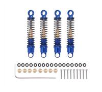 For Axial For SCX24 4Pcs 40Mm Metal Shock Absorber Oil Damper Blue Rc Car Tracked Vehicle Parts And Accessories Upgrade Replacement Use RC Car Shock Absorber