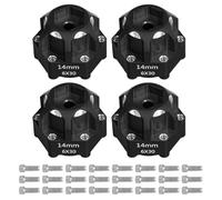 For Axial For Scx24 For Gladiator For Bronco C10 For Deadbolt For Jlu 1/24 Rc Car Parts Complete Front And Rear Portal Axle Set Rc Parts(Black)